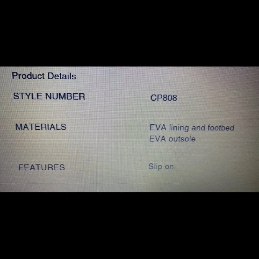 Coach Slides 8 D,  Black, Jesse - Picture 5 of 5